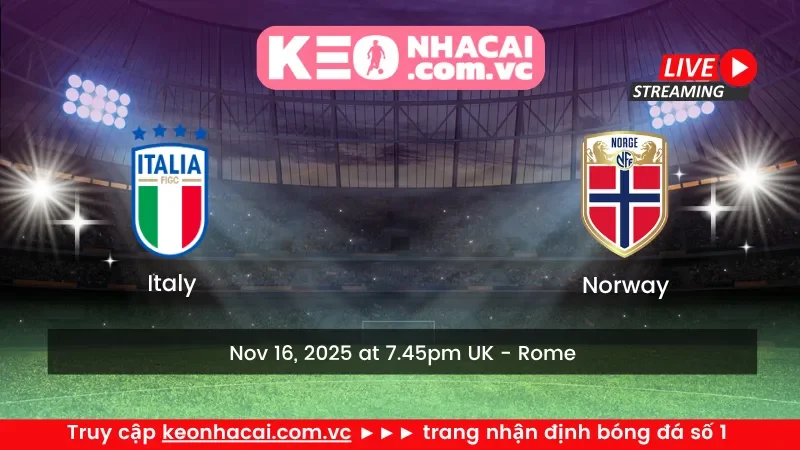 Italy vs Norway